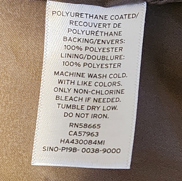 HalogenDrape Collar Faux Leather Jacket (Large) - Picture 6 of 6